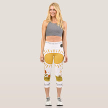 Yoga Capris, hochgeschliffen, XS (0-2)