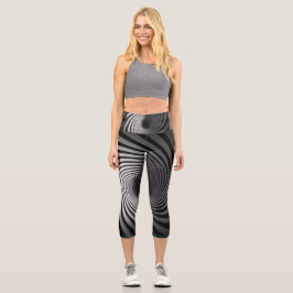 Yoga Capris, hochgeschliffen, XS (0-2) Capri Leggings