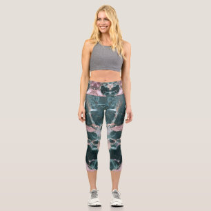 Yoga Capris, hochgeschliffen, XS (0-2) Capri Leggings