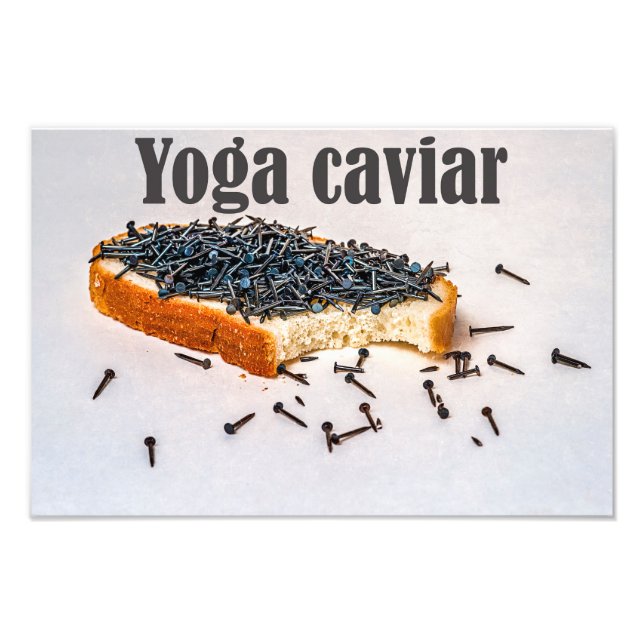 Yoga caviar fotodruck (Vorne)