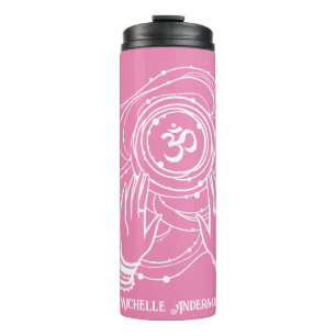 Yoga Chakra Crown Mantra Thermal Tumbler Thermosbecher