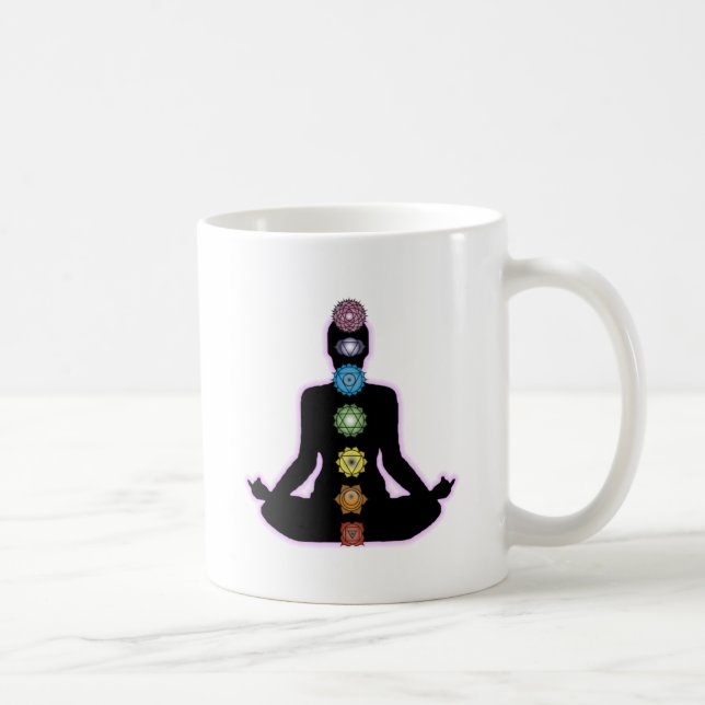 Yoga Chakras Kaffeetasse (Rechts)
