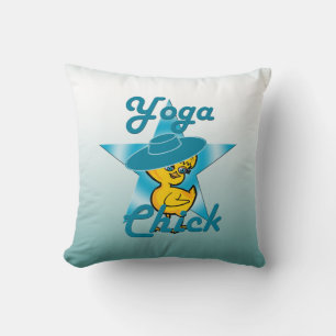 Yoga Chick #7 Kissen