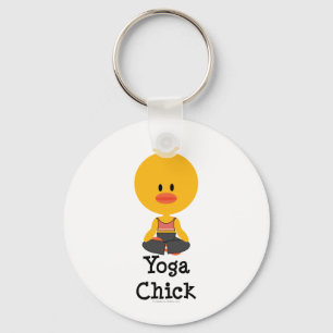 Yoga Chick Schlüsselanhänger