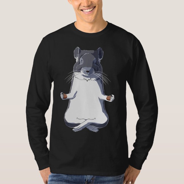 Yoga Chinchilla T-Shirt (Vorderseite)