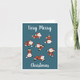 Yoga Christmas Card Karte