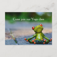 Yoga Class Invite