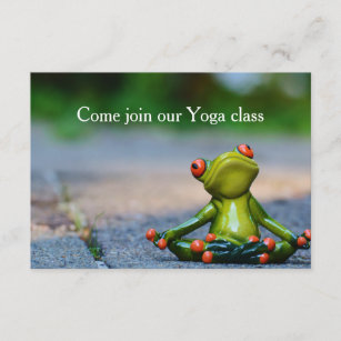 Yoga Class Invite Einladung