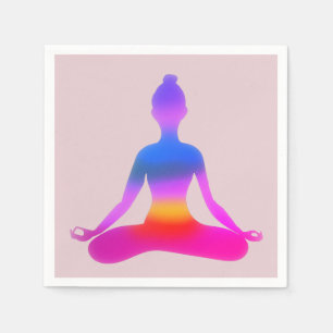 Yoga-Cocktail-Papierservietten Serviette