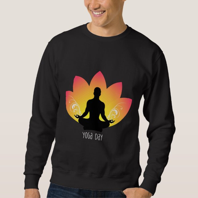 Yoga Day Sweatshirt (Vorderseite)