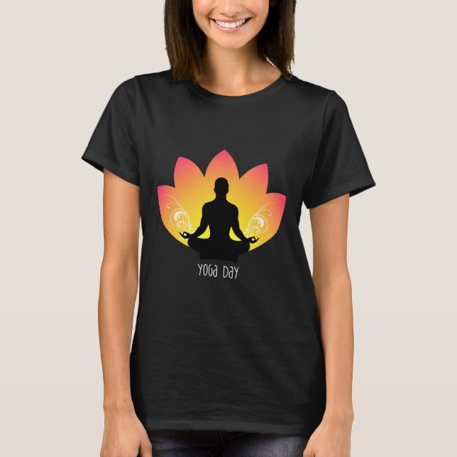 Yoga Day T-Shirt (Vorderseite)