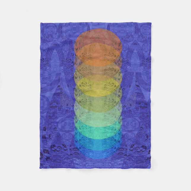 Yoga-Decke Fleecedecke (Vorderseite)
