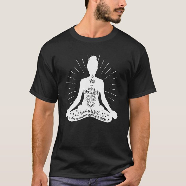 Yoga Definition Yoga, weil Erwachsene schwer sind T-Shirt (Vorderseite)