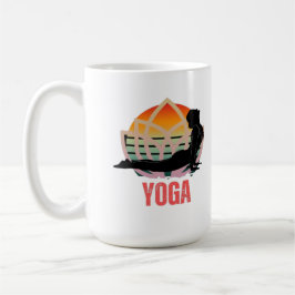 Yoga: Den Fluss verkraften Kaffeetasse