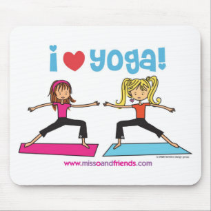 Yoga der Liebe I Mousepad