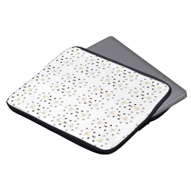 Yoga-Design Laptopschutzhülle (Vorne Oben)