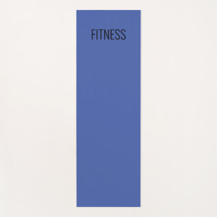 Yoga "die Matte/das Blau EIGNUNG Yogamatte