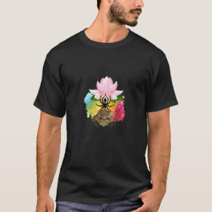 Yoga-Diva-Pose-Blume T-Shirt