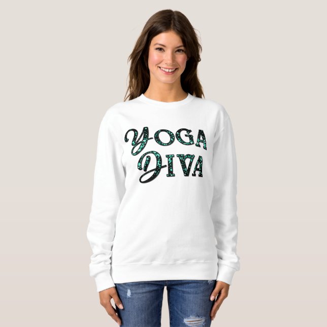 YOGA DIVA SWEATSHIRT (Vorne ganz)