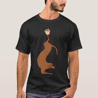Yoga Dog Kaffee Meditation Hunde Freunde Freunde T-Shirt
