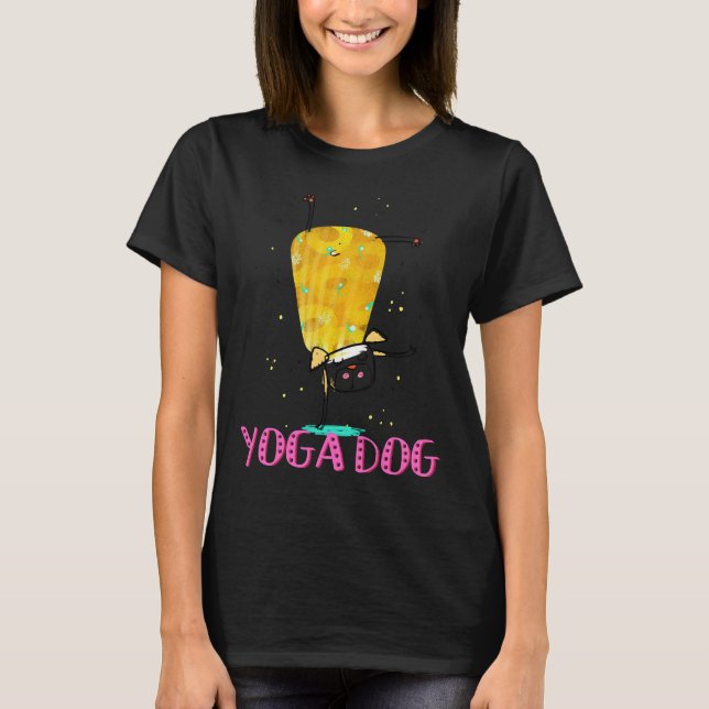 Yoga Dog T-Shirt (Vorderseite)