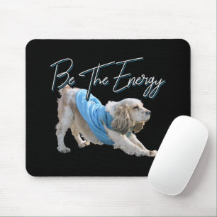 Yoga Downward Dog - Seien Sie das Energieangebot Mousepad