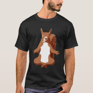 Yoga-Eichhörnchen T-Shirt