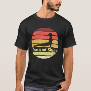 Yoga Erhebe dich und strahle T-Shirt