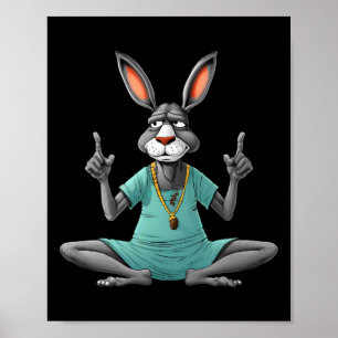 Yoga Esel Poster