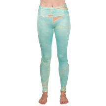 Yoga-Faltenhock-Leggings