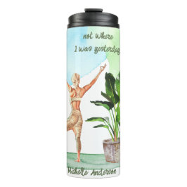 Yoga fängt Travel Mug Thermosbecher