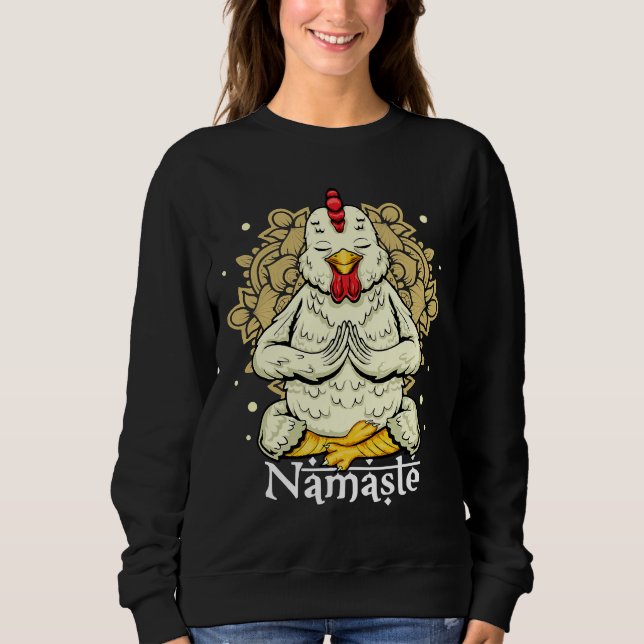 Yoga Farm Lovers Namaste Sweatshirt (Vorderseite)