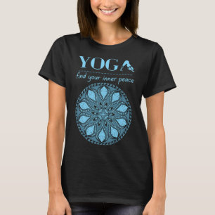 Yoga findet Ihr inneres Yoga in meinem Kopf T-Shirt
