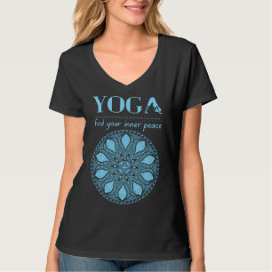 Yoga findet Ihr inneres Yoga in meinem Kopf T-Shirt