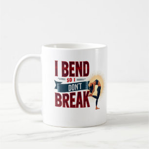 Yoga-Fitness Motivierend Zitat Kaffeetasse