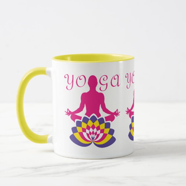 Yoga Flor de Loto Tasse (Links)