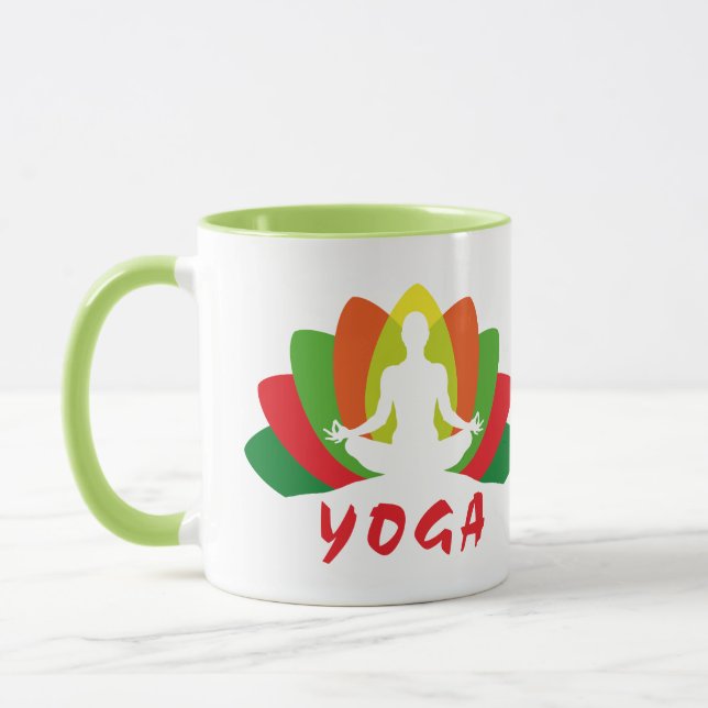 Yoga Flor de Loto Tasse (Links)