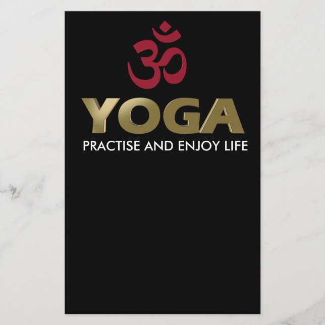Yoga Flyer (Vorne)