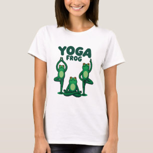 Yoga Frösche T-Shirt
