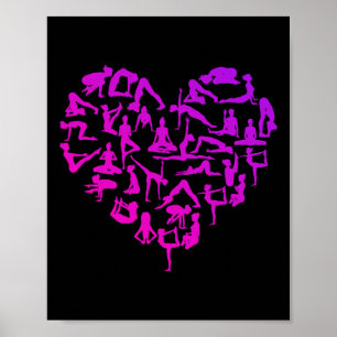 Yoga Gansha Namaste Herzposen Meditation _1 Poster
