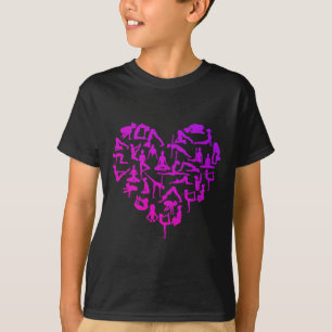 Yoga Gansha Namaste Herzposen Meditation _1 T-Shirt