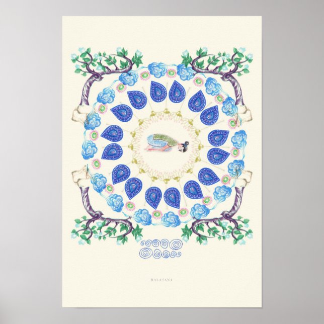 Yoga Garden II Poster (Vorne)