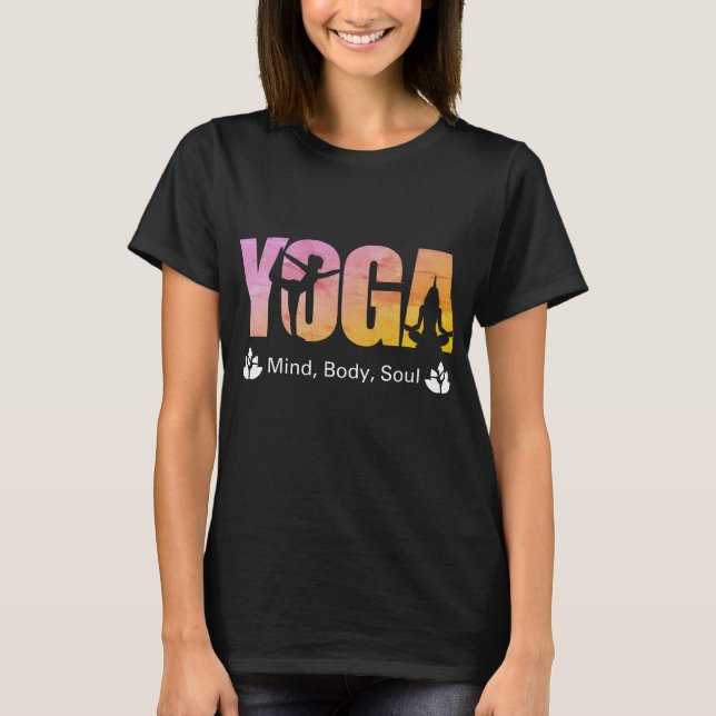 Yoga-Geist-Soul T-Shirt (Vorderseite)