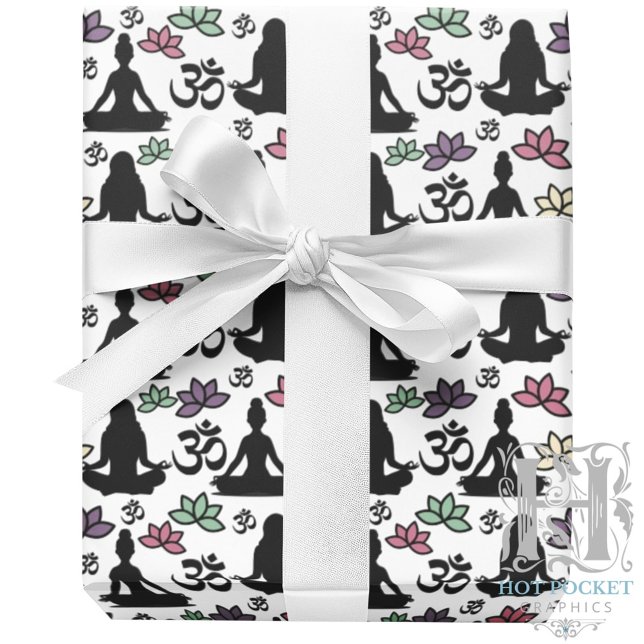 Yoga-Geschenkpapier Geschenkpapier (Von Creator hochgeladen)