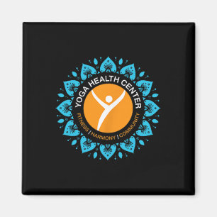 Yoga-Gesundheitszentrum Glückliches Beginnt Hier D Magnet