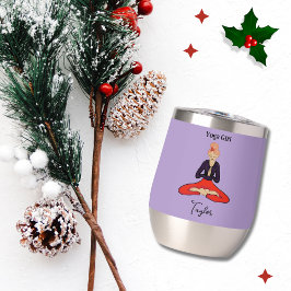 Yoga Girl Brown Hair