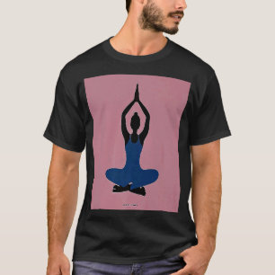 Yoga Girl Female Sun Salutation Meditation Chakra T-Shirt