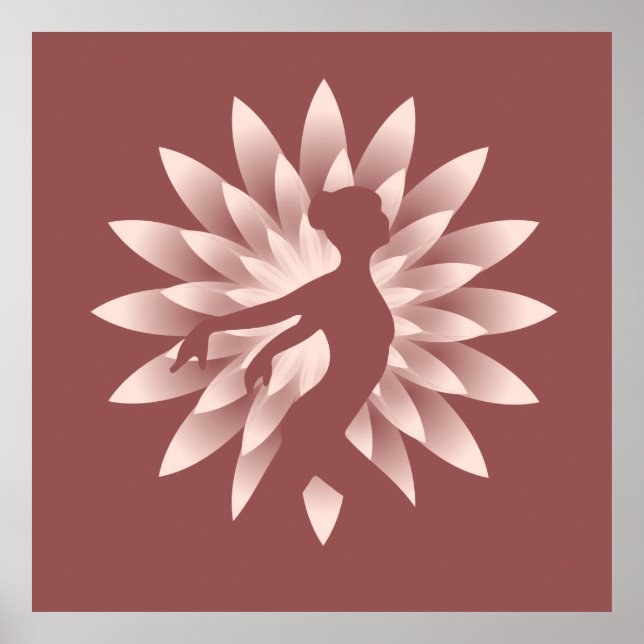 Yoga Girl Poster (Vorne)