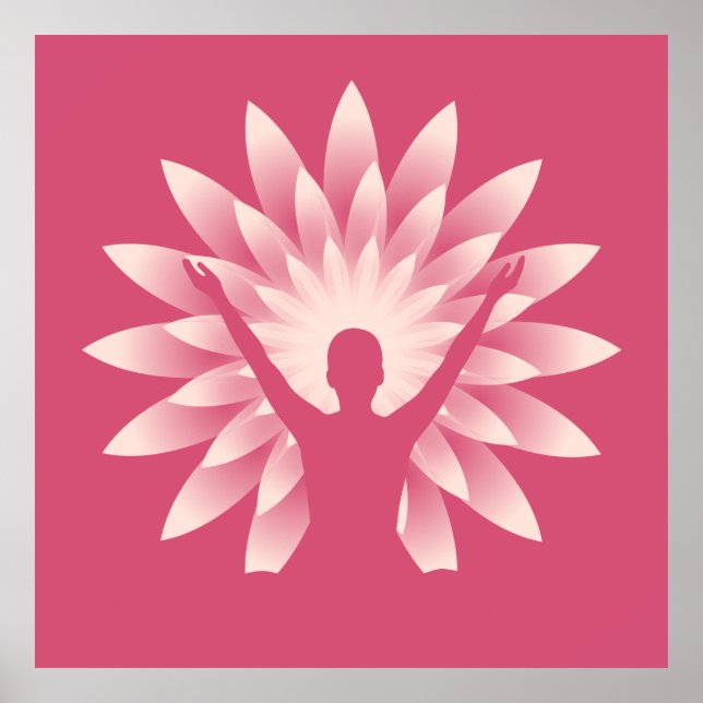 Yoga Girl Poster (Vorne)