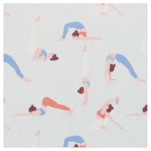 Yoga Girl Stoff (Nahaufnahme)